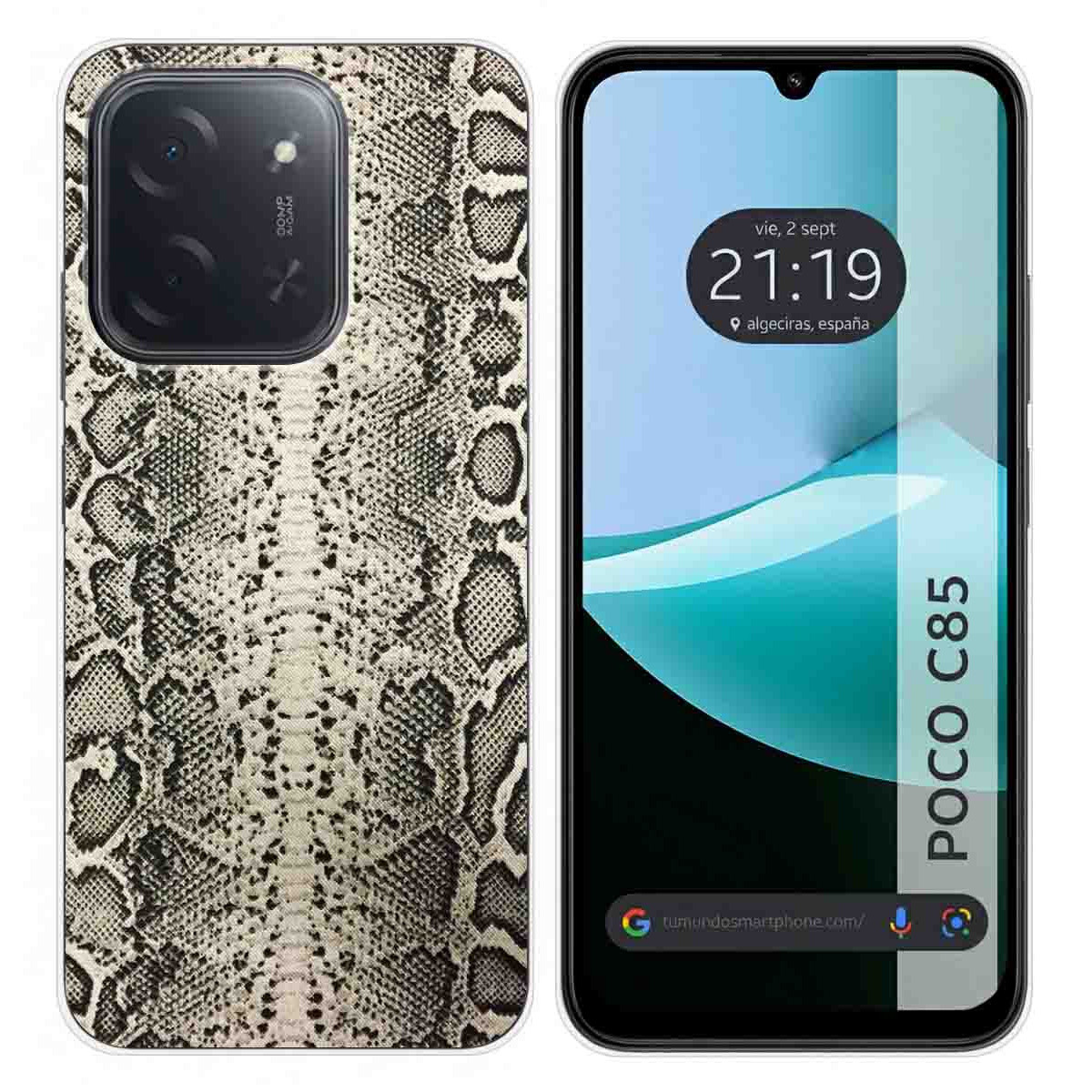 Funda Silicona para Xiaomi Poco C85 diseño Animal 01 Dibujos