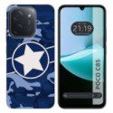 Funda Silicona para Xiaomi Poco C85 diseño Camuflaje 03 Dibujos