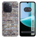 Funda Silicona para Xiaomi Poco C85 diseño Ladrillo 02 Dibujos