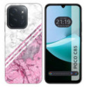 Funda Silicona para Xiaomi Poco C85 diseño Mármol 03 Dibujos