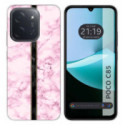 Funda Silicona para Xiaomi Poco C85 diseño Mármol 04 Dibujos