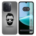 Funda Silicona para Xiaomi Poco C85 diseño Barba Dibujos