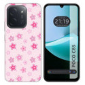 Funda Silicona para Xiaomi Poco C85 diseño Flores Dibujos