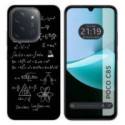 Funda Silicona para Xiaomi Poco C85 diseño Formulas Dibujos