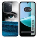 Funda Silicona para Xiaomi Poco C85 diseño Ojo Dibujos