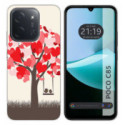 Funda Silicona para Xiaomi Poco C85 diseño Pajaritos Dibujos