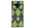 Funda Gel Transparente para Samsung Galaxy Note 9 Diseño Cactus Dibujos