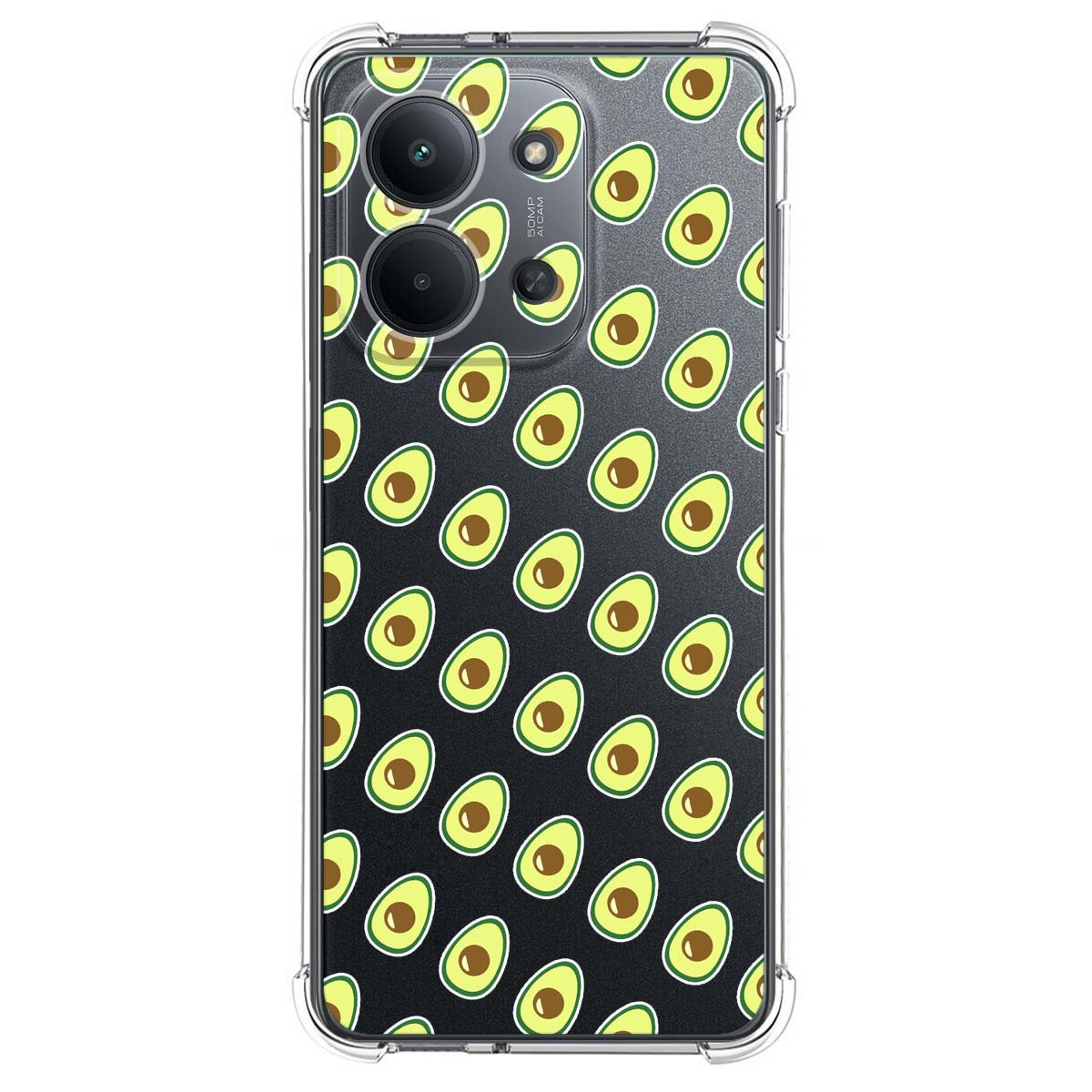 Funda Silicona Antigolpes para Xiaomi Poco C85 diseño Aguacate Dibujos