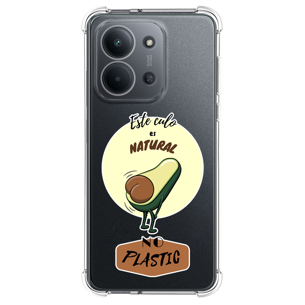 Funda Silicona Antigolpes para Xiaomi Poco C85 diseño Culo Natural Dibujos