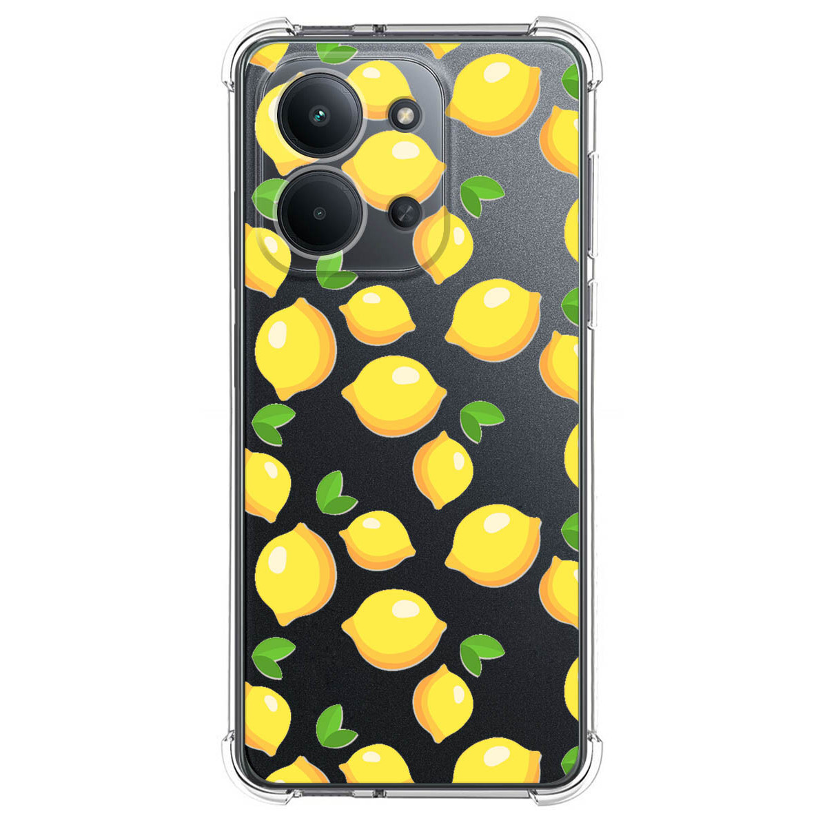 Funda Silicona Antigolpes para Xiaomi Poco C85 diseño Limones Dibujos