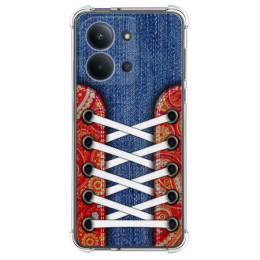 Funda Silicona Antigolpes para Xiaomi Poco C85 diseño Zapatillas 11 Dibujos