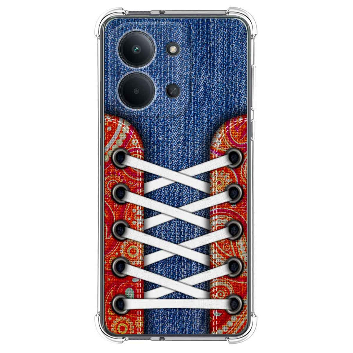 Funda Silicona Antigolpes para Xiaomi Poco C85 diseño Zapatillas 11 Dibujos
