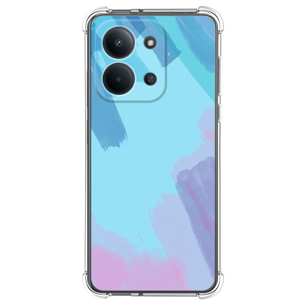 Funda Silicona Antigolpes para Xiaomi Poco C85 diseño Acuarela 10 Dibujos