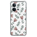 Funda Silicona Antigolpes para Xiaomi Poco C85 diseño Flores 01 Dibujos