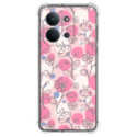 Funda Silicona Antigolpes para Xiaomi Poco C85 diseño Flores 07 Dibujos
