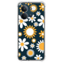 Funda Silicona Antigolpes para Xiaomi Poco C85 diseño Flores 08 Dibujos