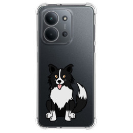 Funda Silicona Antigolpes para Xiaomi Poco C85 diseño Perros 01 Dibujos