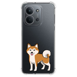 Funda Silicona Antigolpes para Xiaomi Poco C85 diseño Perros 02 Dibujos