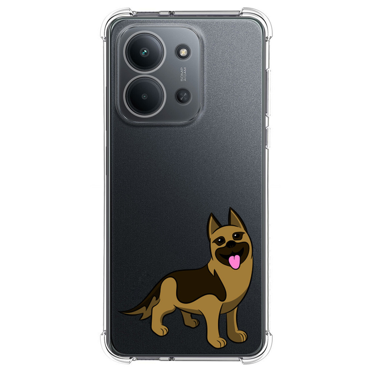 Funda Silicona Antigolpes para Xiaomi Poco C85 diseño Perros 03 Dibujos
