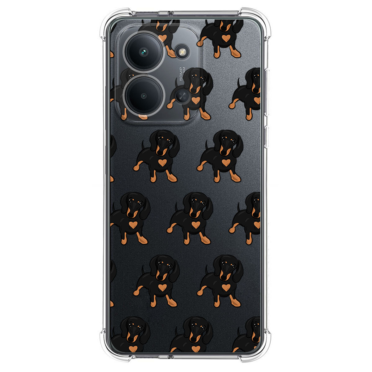 Funda Silicona Antigolpes para Xiaomi Poco C85 diseño Perros 10 Dibujos