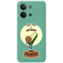 Funda Silicona Líquida Verde para Xiaomi Poco C85 diseño Culo Natural Dibujos