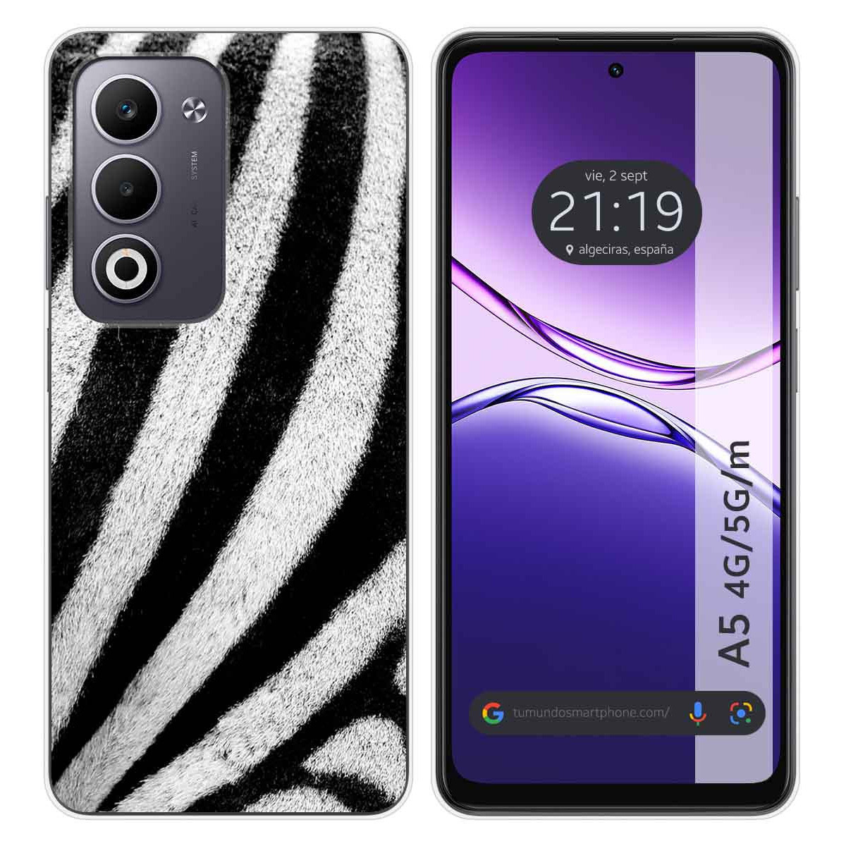 Funda Silicona para Oppo A5m / A5 4G / 5G diseño Animal 02 Dibujos