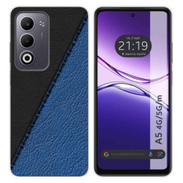 Funda Silicona para Oppo A5m / A5 4G / 5G diseño Cuero 02 Dibujos