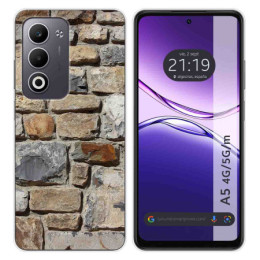 Funda Silicona para Oppo A5m / A5 4G / 5G diseño Ladrillo 03 Dibujos