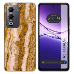 Funda Silicona para Oppo A5m / A5 4G / 5G diseño Mármol 10 Dibujos