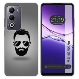 Funda Silicona para Oppo A5m / A5 4G / 5G diseño Barba Dibujos