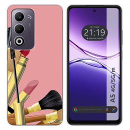 Funda Silicona para Oppo A5m / A5 4G / 5G diseño Brochas Dibujos