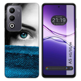 Funda Silicona para Oppo A5m / A5 4G / 5G diseño Ojo Dibujos