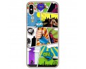 Funda Gel Tpu para Iphone XS Max Diseño Comic Dibujos