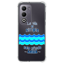 Funda Silicona Antigolpes para Oppo A5m / A5 4G / 5G diseño Agua Dibujos