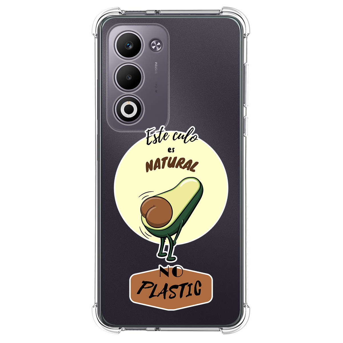 Funda Silicona Antigolpes para Oppo A5m / A5 4G / 5G diseño Culo Natural Dibujos