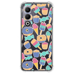 Funda Silicona Antigolpes para Oppo A5m / A5 4G / 5G diseño Dulces 02 Dibujos