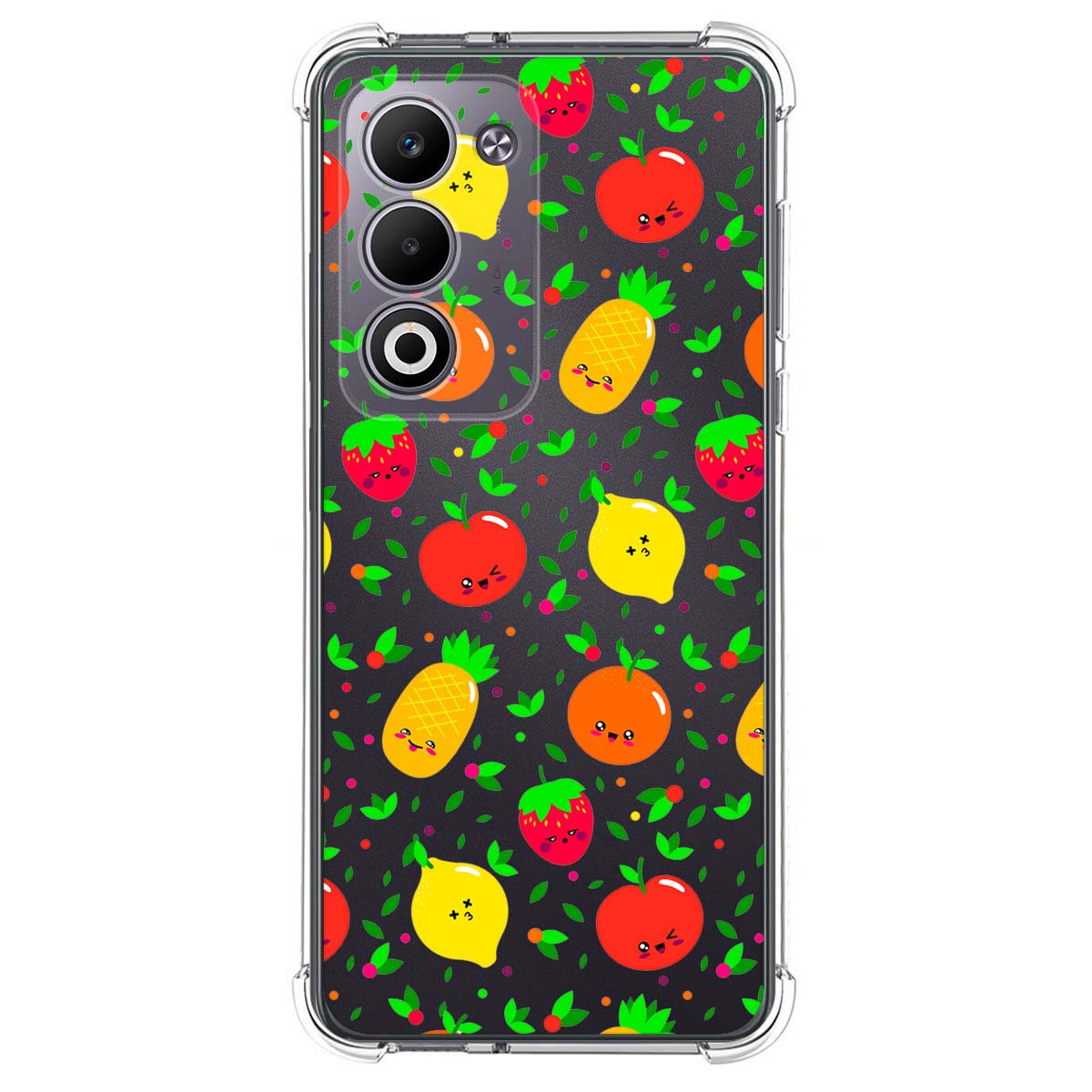 Funda Silicona Antigolpes para Oppo A5m / A5 4G / 5G diseño Frutas 01 Dibujos