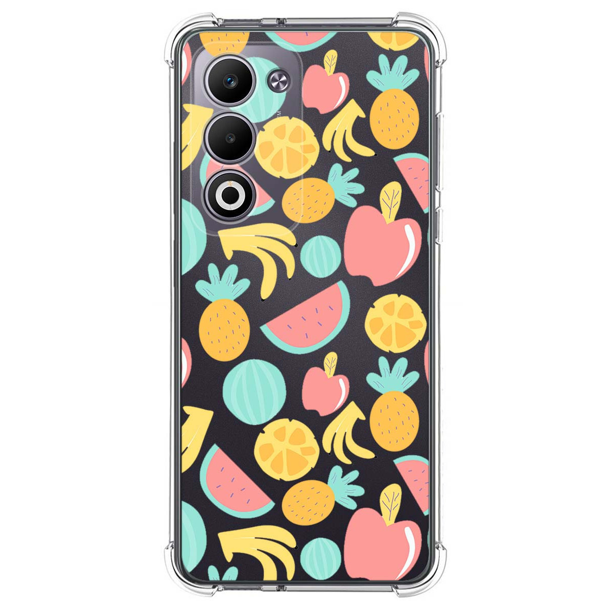 Funda Silicona Antigolpes para Oppo A5m / A5 4G / 5G diseño Frutas 02 Dibujos