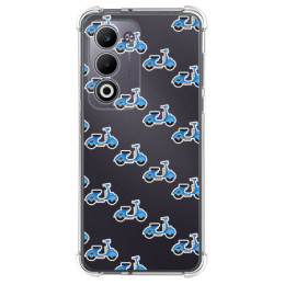 Funda Silicona Antigolpes para Oppo A5m / A5 4G / 5G diseño Scooter Dibujos