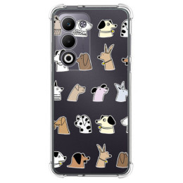Funda Silicona Antigolpes para Oppo A5m / A5 4G / 5G diseño Perros Dibujos