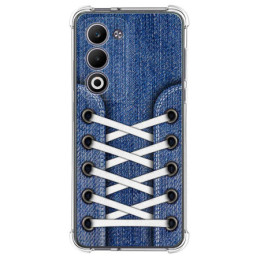 Funda Silicona Antigolpes para Oppo A5m / A5 4G / 5G diseño Zapatillas 01 Dibujos