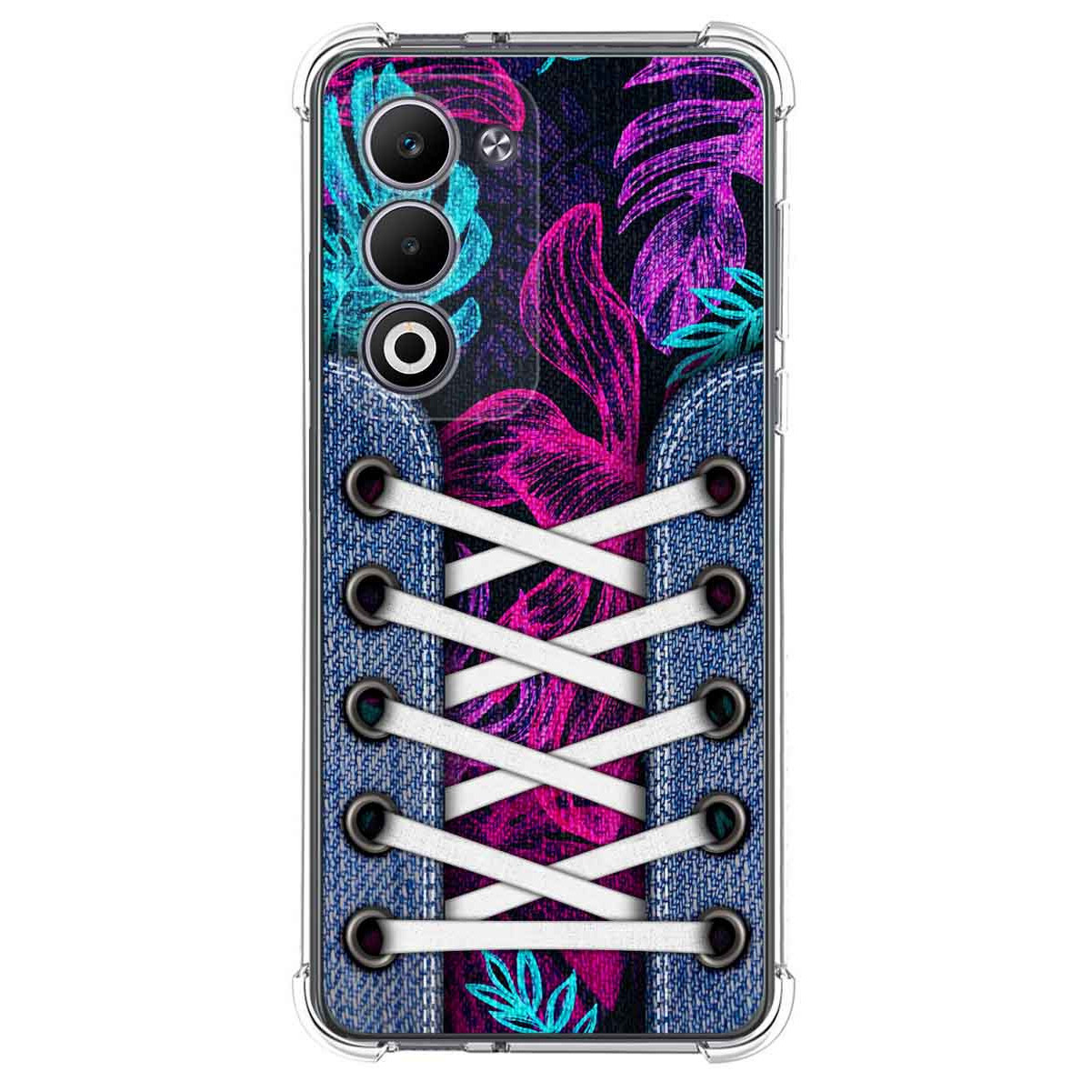 Funda Silicona Antigolpes para Oppo A5m / A5 4G / 5G diseño Zapatillas 07 Dibujos
