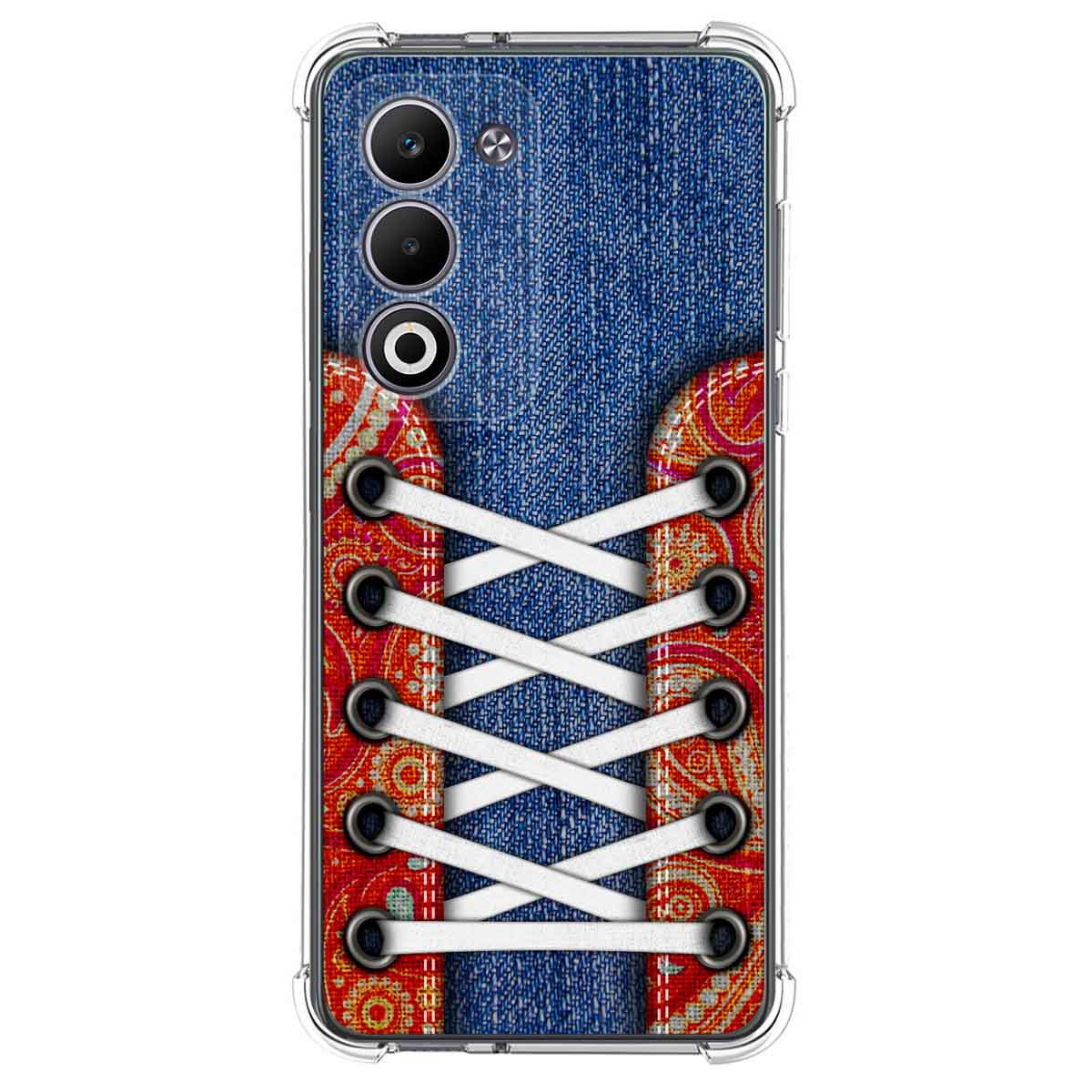Funda Silicona Antigolpes para Oppo A5m / A5 4G / 5G diseño Zapatillas 11 Dibujos