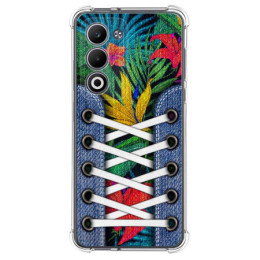 Funda Silicona Antigolpes para Oppo A5m / A5 4G / 5G diseño Zapatillas 12 Dibujos