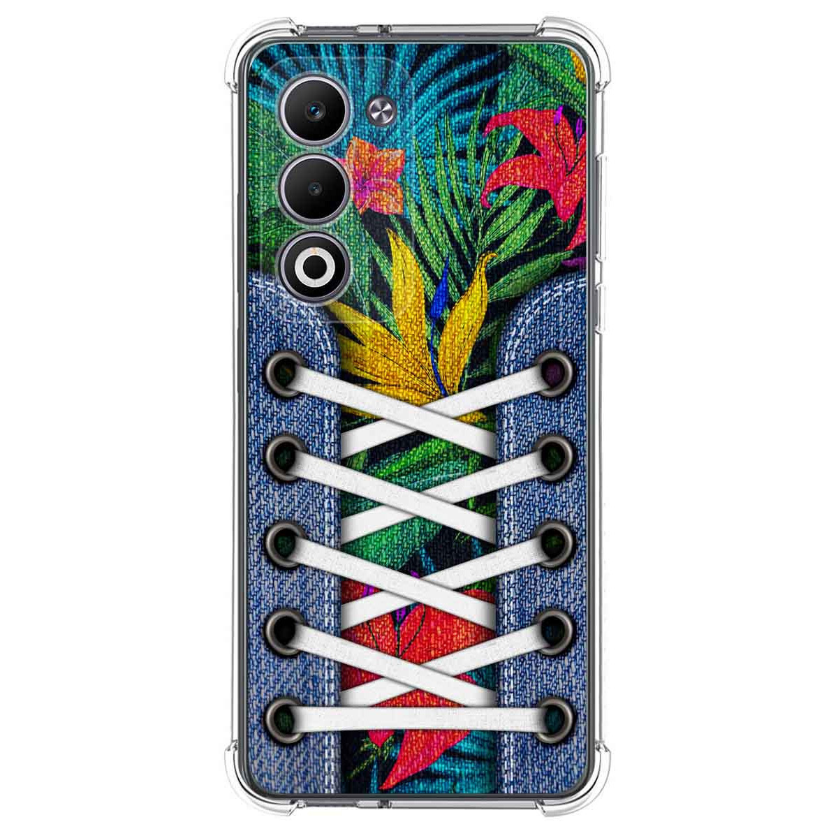 Funda Silicona Antigolpes para Oppo A5m / A5 4G / 5G diseño Zapatillas 12 Dibujos