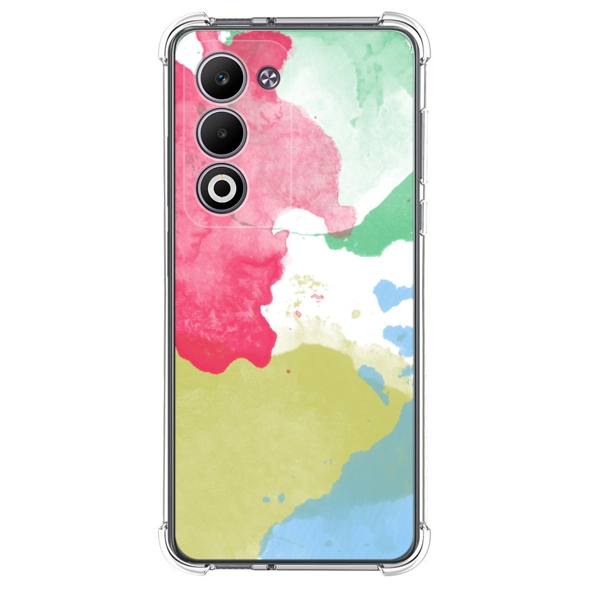 Funda Silicona Antigolpes para Oppo A5m / A5 4G / 5G diseño Acuarela 02 Dibujos