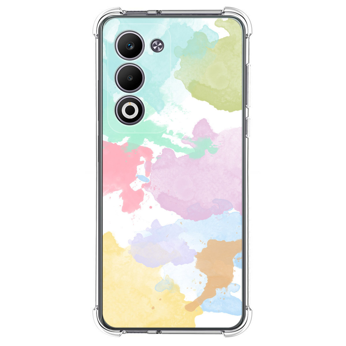Funda Silicona Antigolpes para Oppo A5m / A5 4G / 5G diseño Acuarela 11 Dibujos