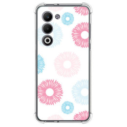 Funda Silicona Antigolpes para Oppo A5m / A5 4G / 5G diseño Flores 06 Dibujos