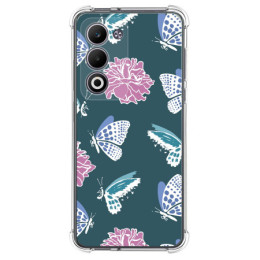 Funda Silicona Antigolpes para Oppo A5m / A5 4G / 5G diseño Flores 10 Dibujos