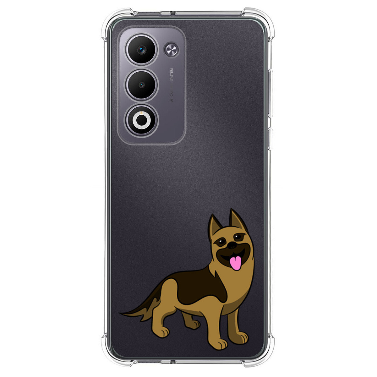 Funda Silicona Antigolpes para Oppo A5m / A5 4G / 5G diseño Perros 03 Dibujos